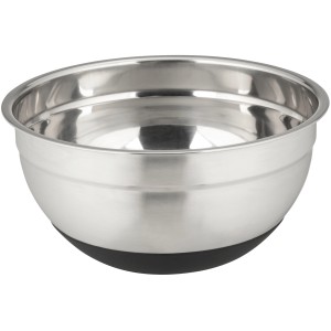 Wenko Schüssel Aru, 1,7 l, aus Edelstahl mit Anti-Rutsch-Boden, ideal für Grillutensilien.