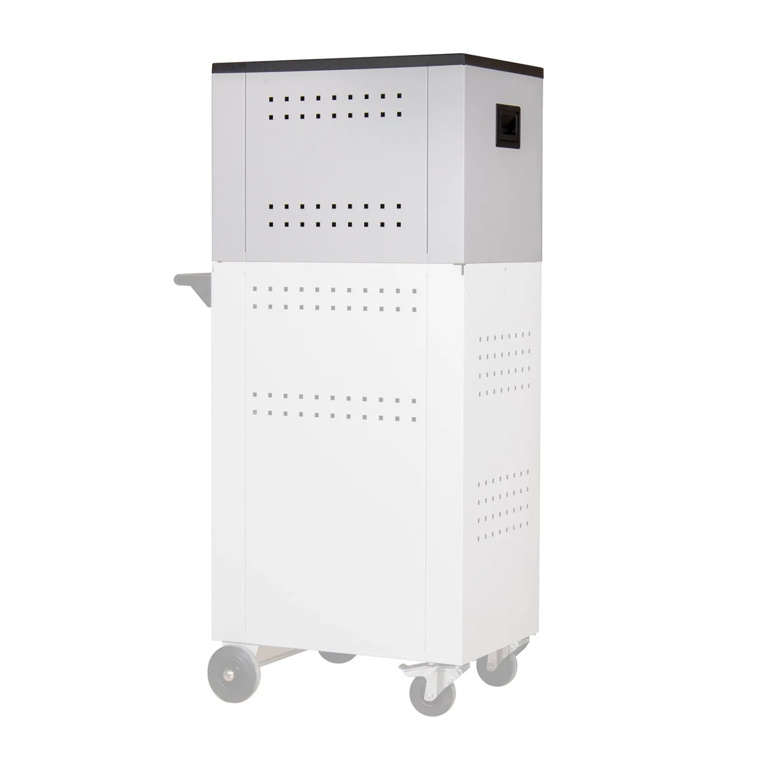 PROREGAL Werkzeugtruhe Für Werkstattwagen Cheetah 4 Schubladen HxBxT 45x40x44cm Lichtgrau_2
