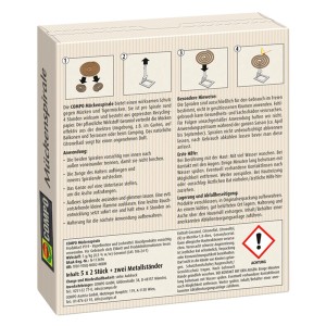 Compo Mückenspiralen mit Halterung, 10 Stück, zur Mückenabwehr im Garten.