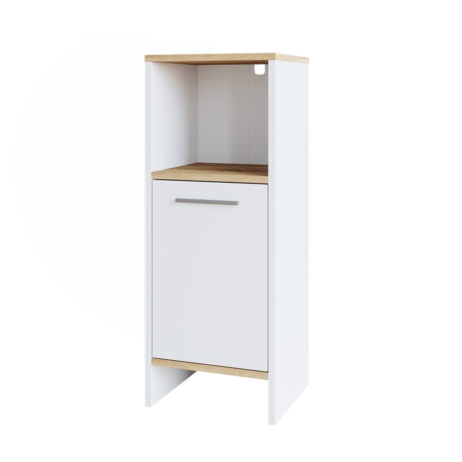 Vicco Midischrank Elvio Weiß/Sonoma 32 x 82 cm