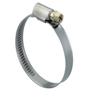 Fischer Schlauchschelle SGS 8-12 W1 K, 4er-Set, aus Stahl zum Abdichten und Befestigen von Schläuchen.