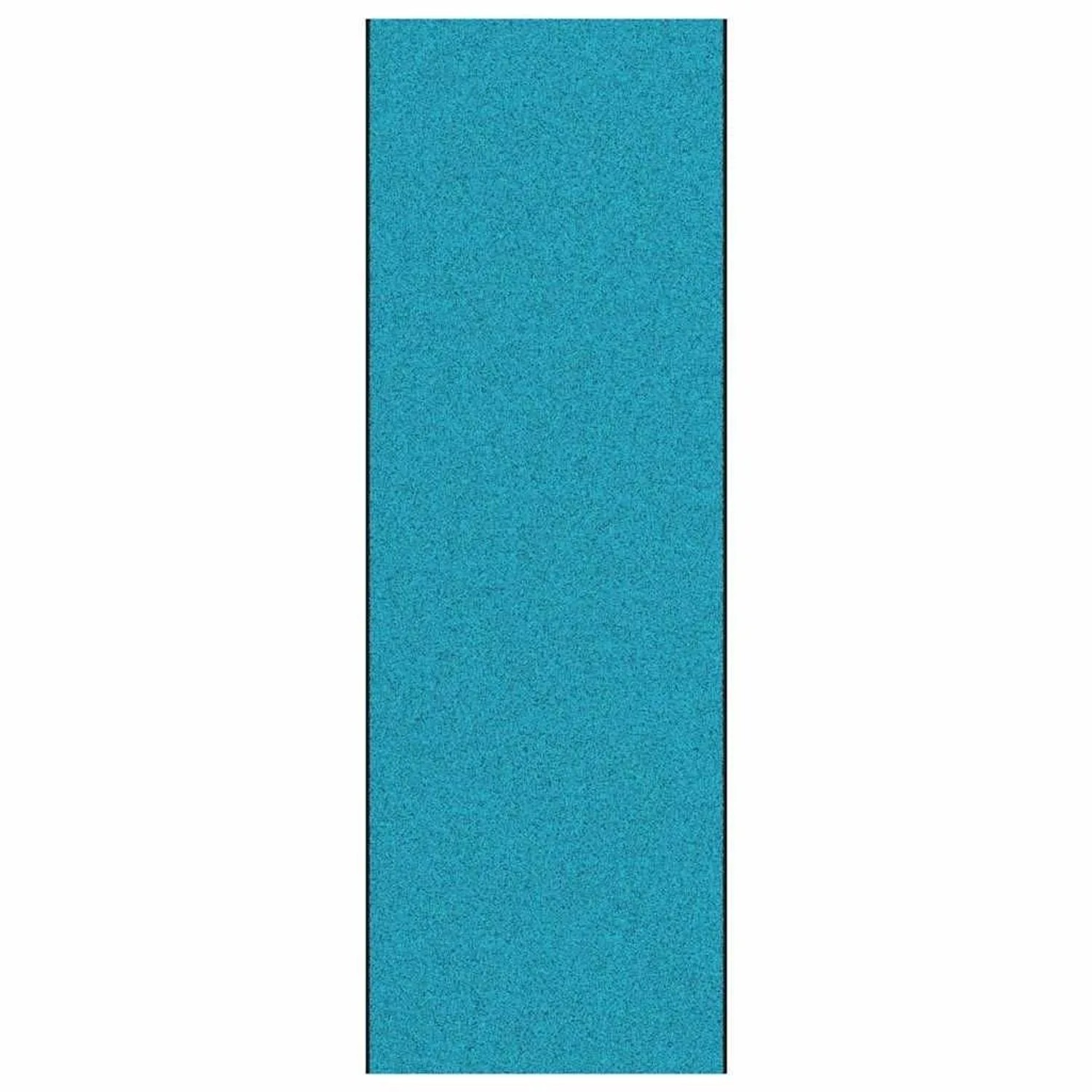 vidaXL Fußmatte Cyan und Schwarz 120 x 350 cm Polyamid und PVC 4100751 günstig online kaufen