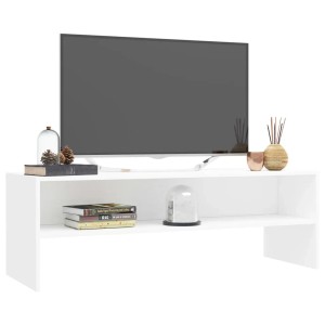 vidaXL TV-Schrank Weiß 120x40x40 cm Holzwerkstoff 800036