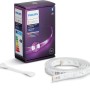 Philips Hue Lightstrip Plus 1m Erweiterung mit Verpackung und Zubehör.