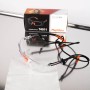 Mephisto Pro-Line Sicherheitsbrille mit Brillenputztuch und Verpackung.