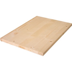 Fichte Leimholzplatte, 250x122x1,8cm, für Möbelbau & Regalböden.