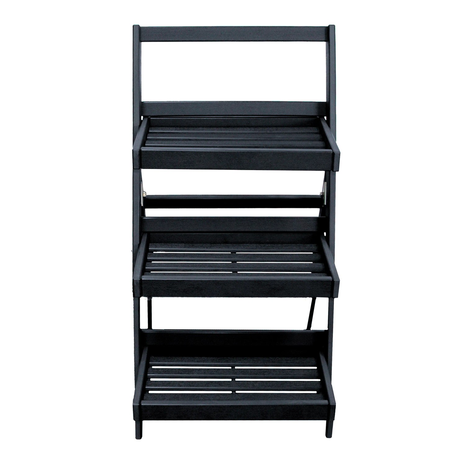T&J Kräuterleiter Estragon Klappbar 74 cm x 88 cm x 89 cm Anthrazit