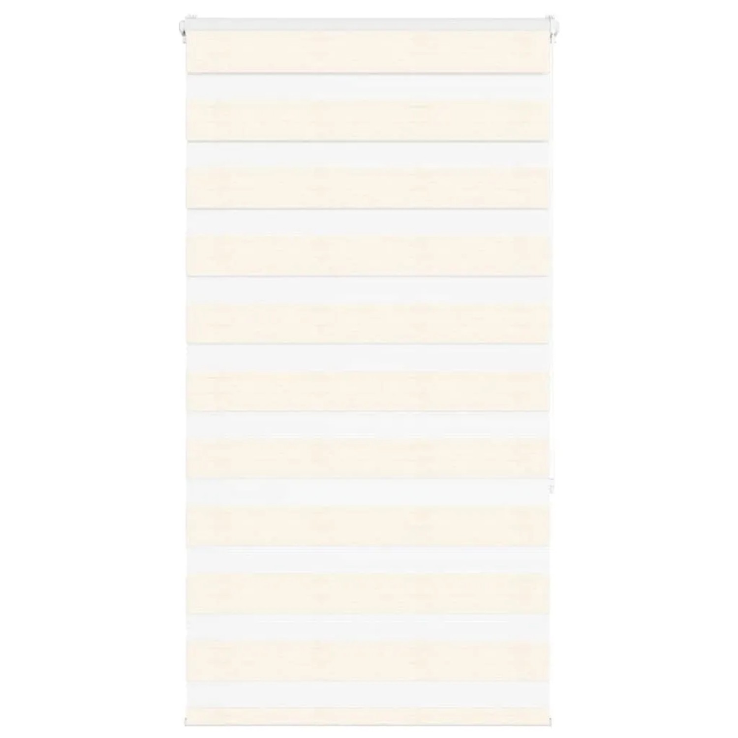 vidaXL Doppelrollo Marmorbeige 70x150 cm Stoffbreite 65,9 cm Polyester 4014645