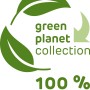 Symbol: Green Planet Collection, 100% recycelt.