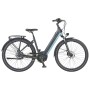 Prophete City E-Bike Geniesser 4.0 Damen, 28 Zoll, schwarz-matt/silber. Komfortables E-Bike mit tiefem Einstieg.