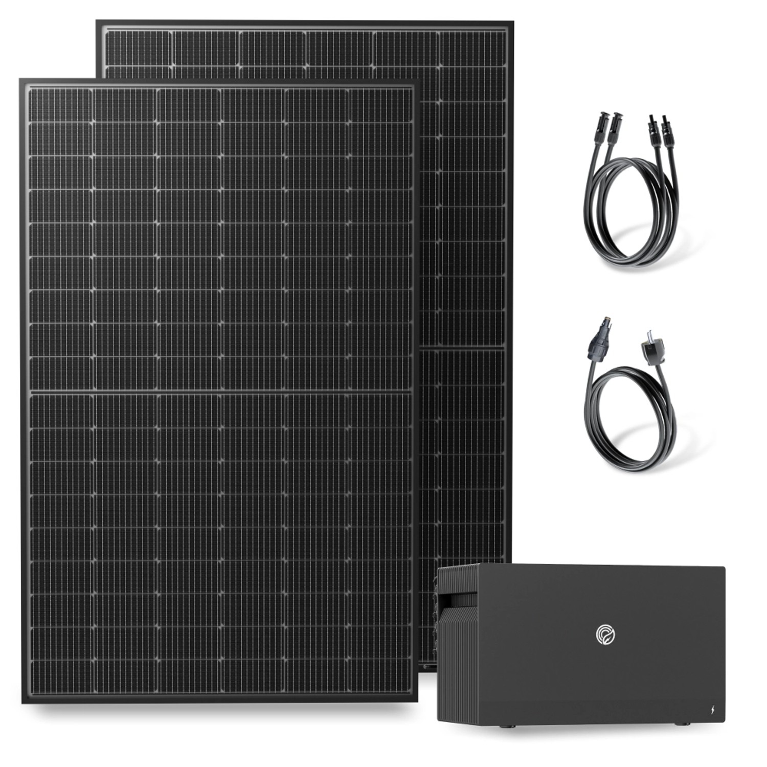 Solakon Balkonkraftwerk 900W 800W Solaranlage mit Speicher Steckerfertig Ko günstig online kaufen