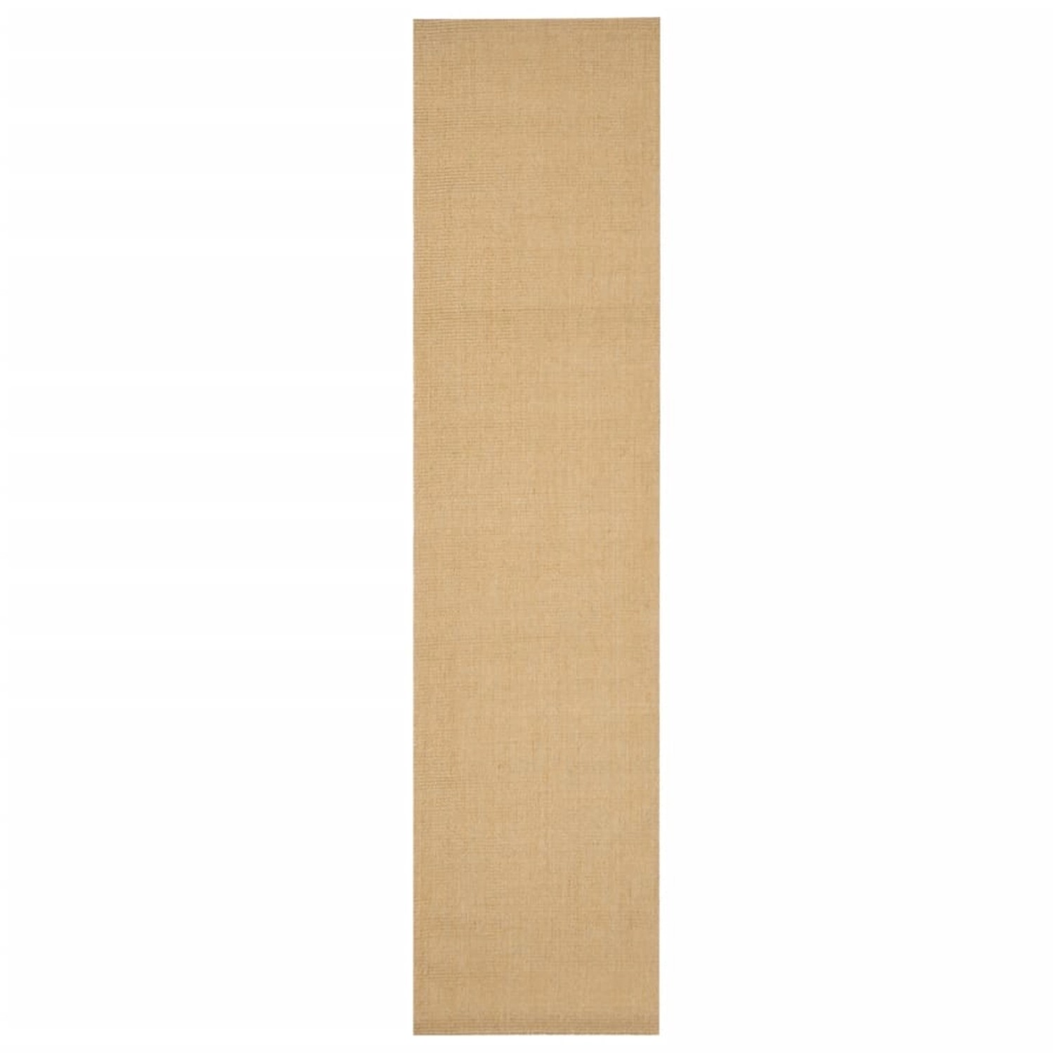 Vidaxl Teppich Natur Sisal 80x350 Cm günstig online kaufen