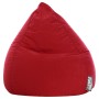 Roter Sitting Point Sitzsack Easy, 120 l. Bequemer, waschbarer Mikrofaser Sitzsack für Kinderzimmer.