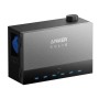 Anker Solix Power Dock für Balkonkraftwerke, mit Anschlüssen und Solix Logo.