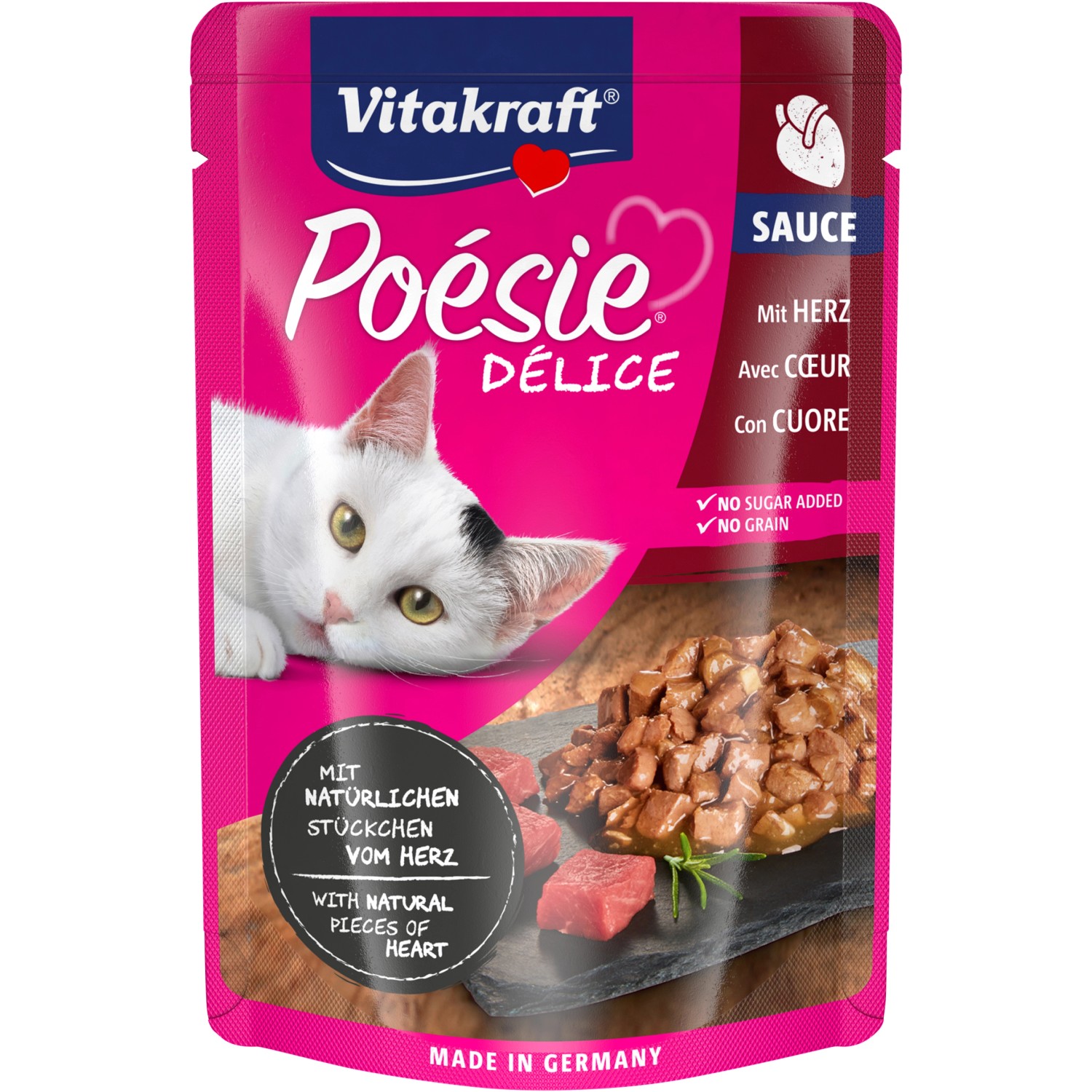 Vitakraft Poésie® Délice Herz in Sauce 85 g