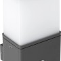 Moderne, dunkelgraue LED Sensor-Außenwandleuchte Veroli von OBI LIGHTING.