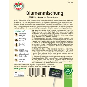 Sperli Saatgut Blumenmischung Lüneburger Blütenträume