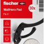 Fischer Bohrlochretter Gow 30er-Pack: Reparaturvlies zum Ausbessern von Bohrlöchern, ideal für Vorhangstangen.