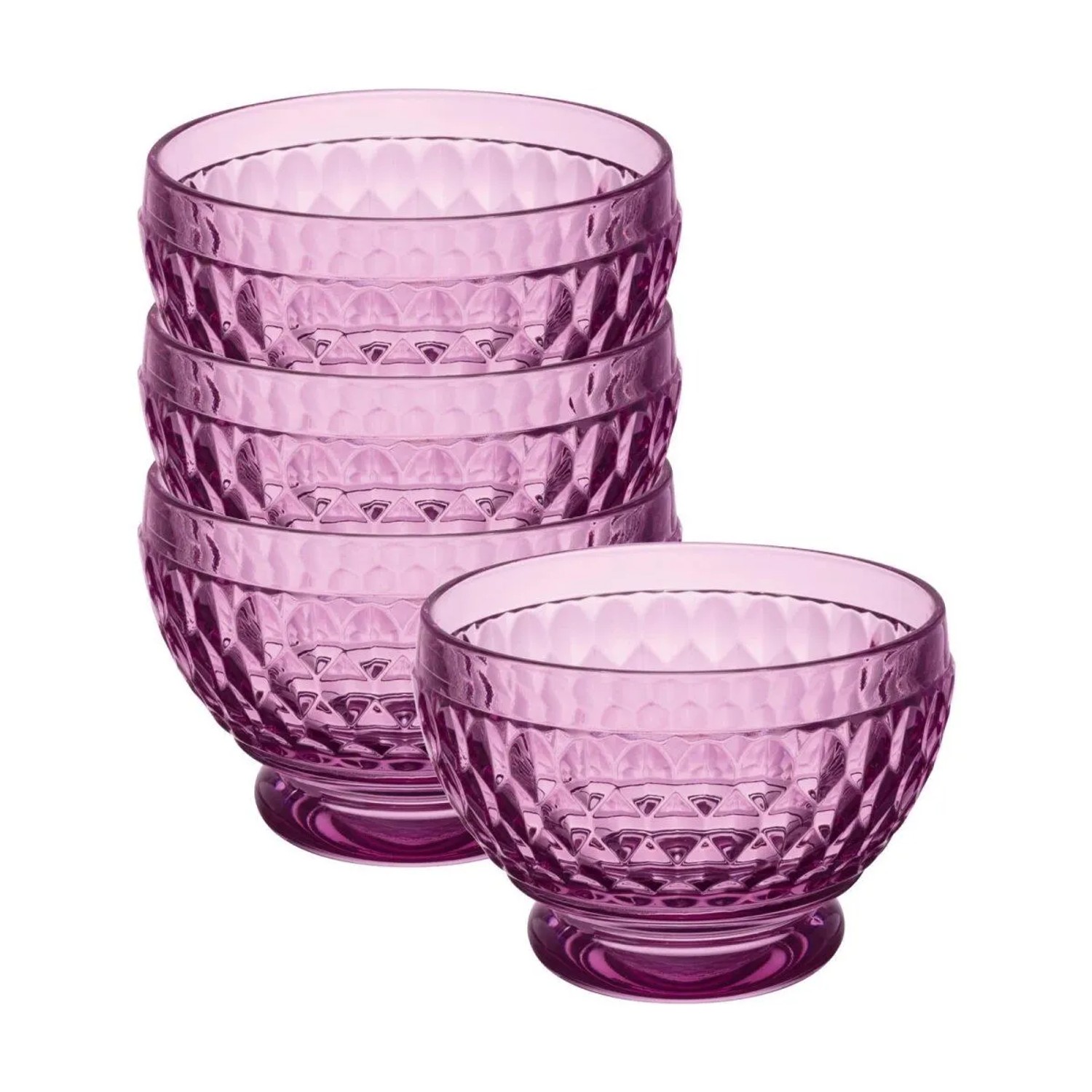 Villeroy & Boch Boston Coloured Dessertschale 11,7 cm 4er Set Berry