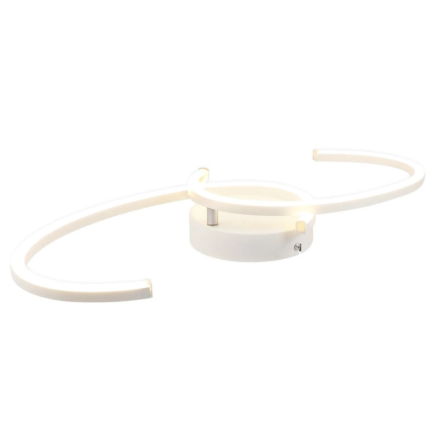 NETTLIFE LED Deckenleuchte aus Metall L62Weiß