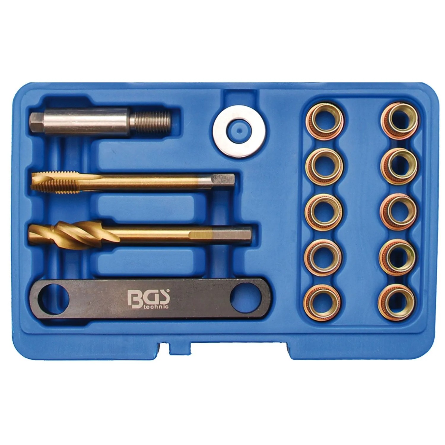 BGS Reparatur Satz Für Bremsgewinde Für VAG M12 X 1 5 Mm 15Tlg  8408