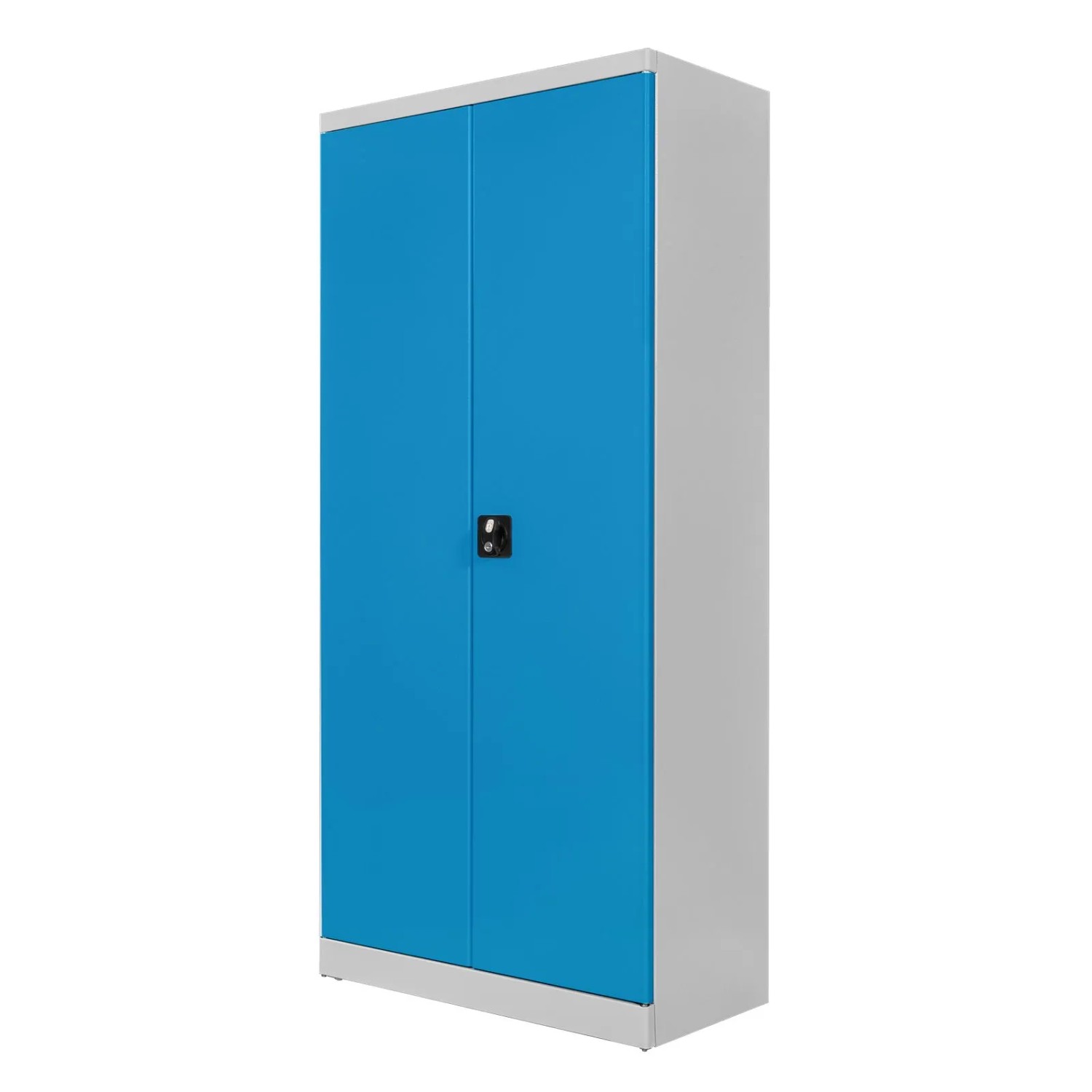 PROREGAL Schubladenschrank Chinchilla Mit 60 Schubladen HxBxT 179x80x41cm Lichtgrau/Lichtblau