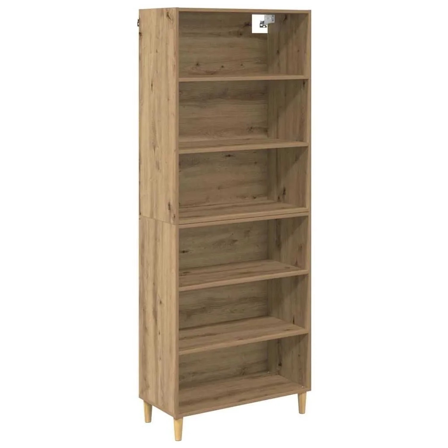 vidaXL Highboard Artisan-Eiche 69,5 x 32,5 x 180 cm Holzwerkstoff 3415853 günstig online kaufen