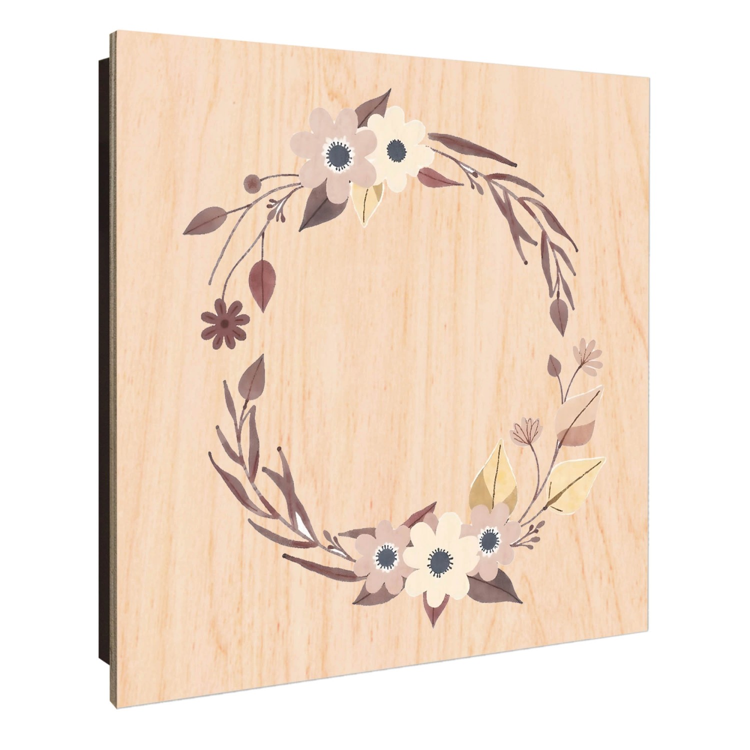 Banjado Großer Schlüsselkasten Holz 30x30cm Schwarz Scharnier Links 50 Hake günstig online kaufen