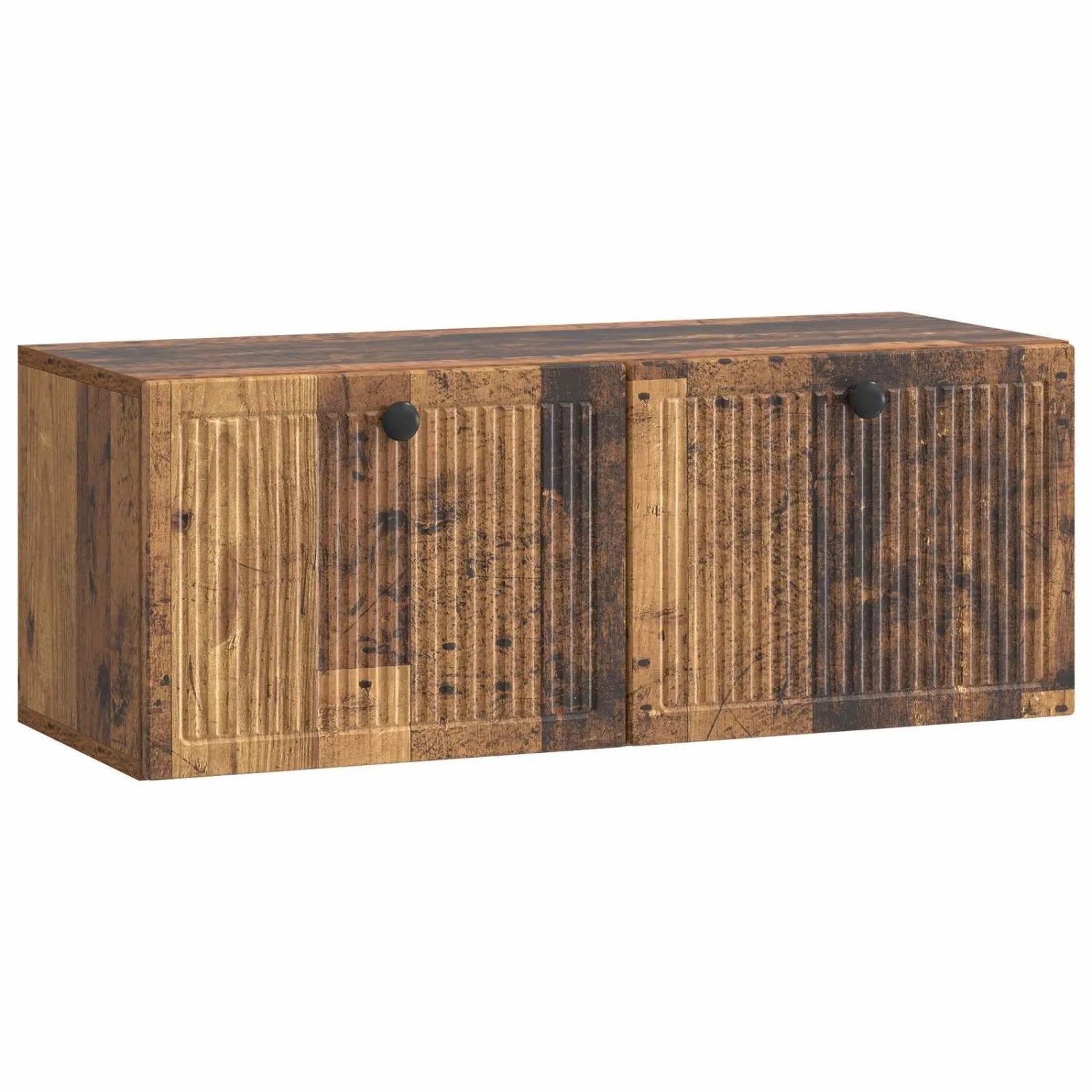 vidaXL Wandmontierter TV-Schrank Altholz 78,5 x 31 x 30 cm 898043