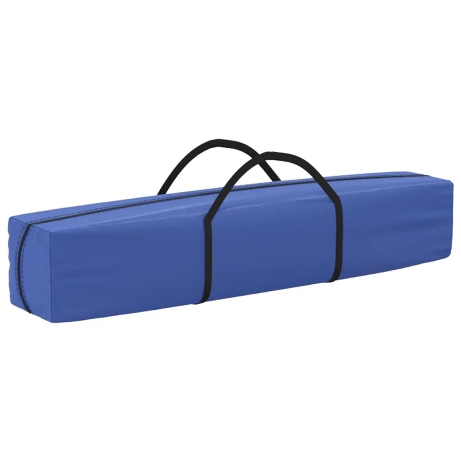 Verpackter, blauer vidaXL Partyzelt Faltbar 3x3 m in Tragetasche.