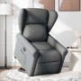 vidaXL Relaxsessel mit Aufstehhilfe Elektrisch Dunkelgrau Stoff 3303395_2