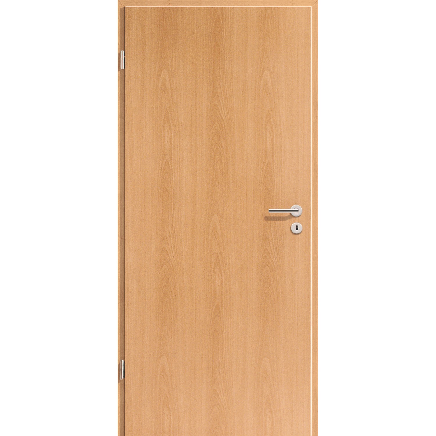 Zimmertür CPL Buche Blumig Nachb. (GL880) 61 cm x 198,5 cm Anschlag L