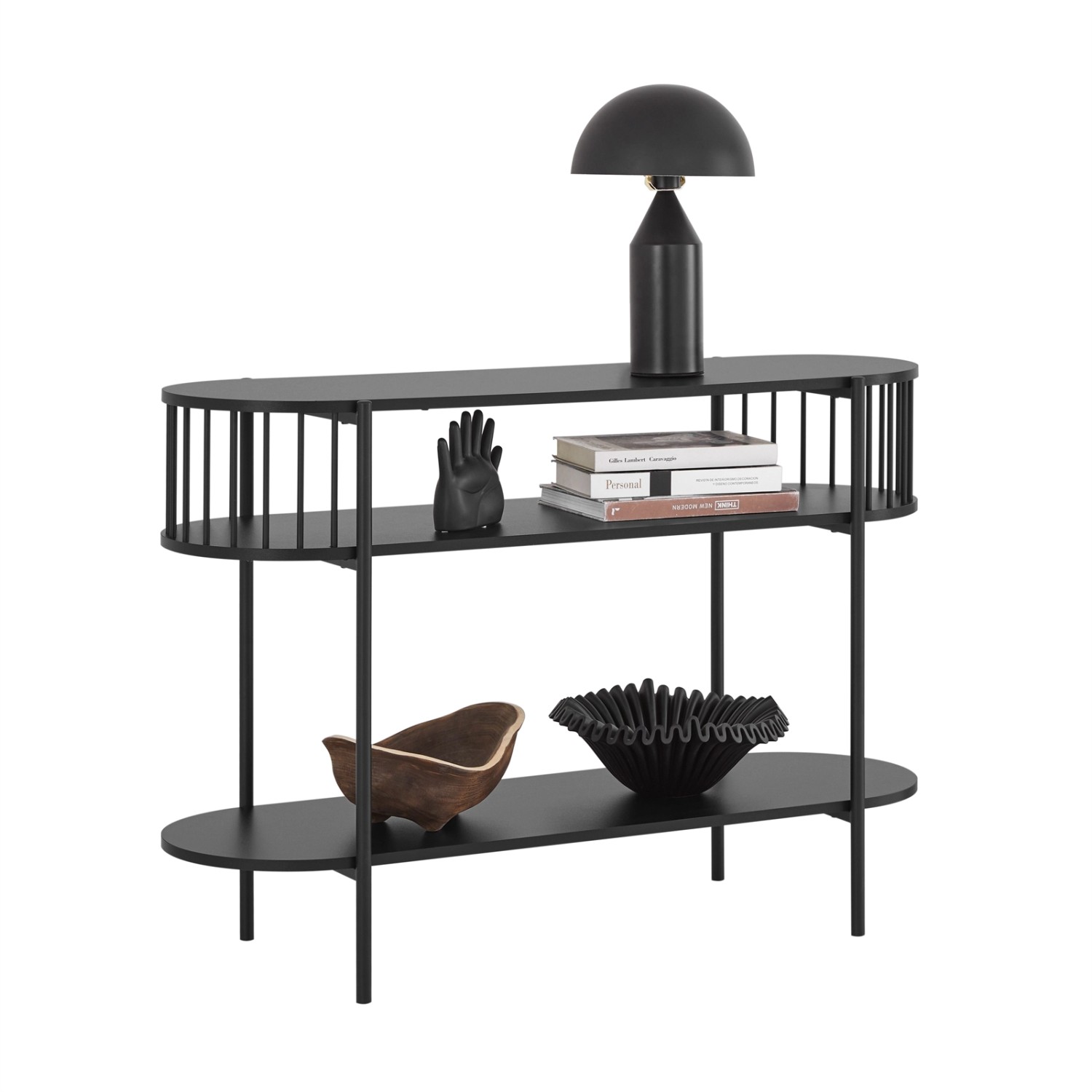 SoBuy Konsolentisch mit Ablagefächern für Flur oder Wohnzimmer 110×76×39cm günstig online kaufen