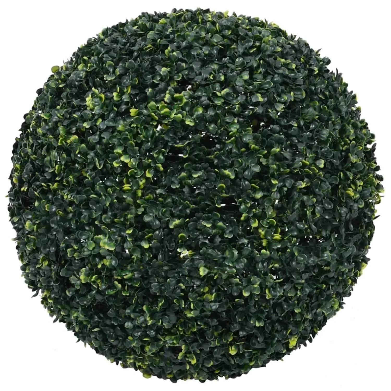 Künstliche Buchsbaumkugel, 52 cm, grüne Kunstpflanze für Innen und Außen.