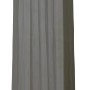 Mydeco Ösenschal Pure in Grau, 245x135 cm, halbtransparenter Fenstervorhang mit Ösenaufhängung.