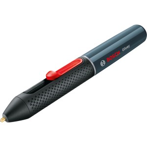 Bosch Gluey Heißklebestift in Grau: Kabelloser Klebestift für Bastelarbeiten und Reparaturen.