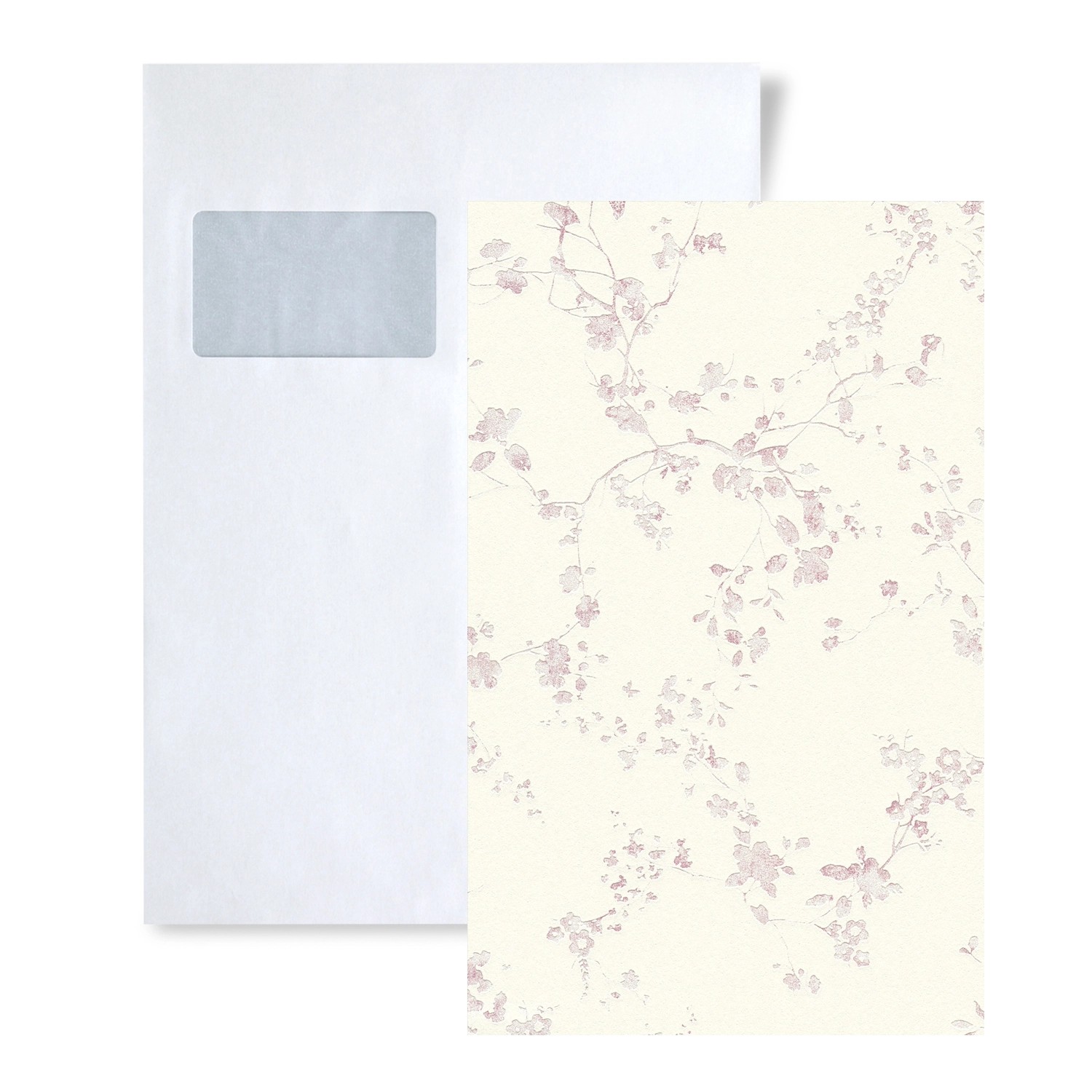 PROFHOME 1 MUSTERSTÜCK S-368961-GU DIN A4 MUSTER der Blumen Tapete günstig online kaufen