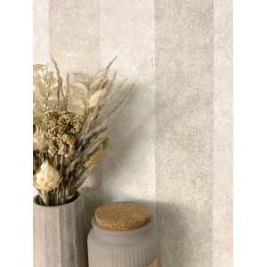 Newroom Vliestapete Saliba Beige Streifen Modern FSC®