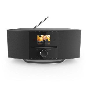 Hama Digitalradio DIR3510SCBTX mit DAB+/Internetradio, CD, Bluetooth und App-Steuerung.