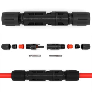 hb-digital Solarstecker Set für 4mm² oder 6mm² Solarkabel, 40 Paare, IP68
