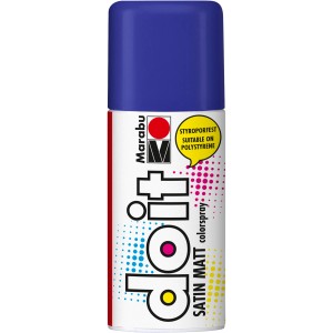 Marabu Colorspray Do It Satin Matt 150ml Pflaume, Sprühfarbe für Bastel- und Heimwerkprojekte.