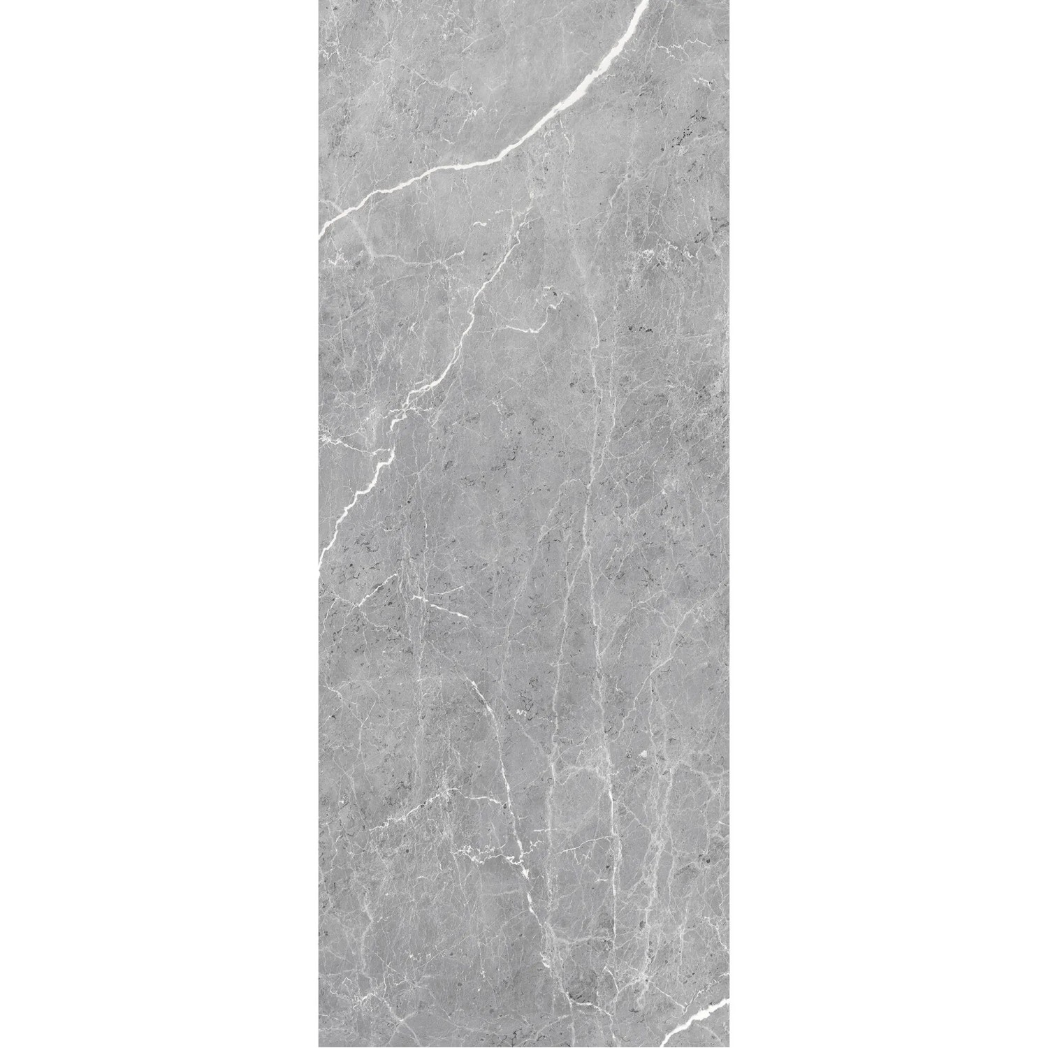 Schöner Wohnen Duschrückwand Seidenweich 100 cm x 255 cm Silberhauch