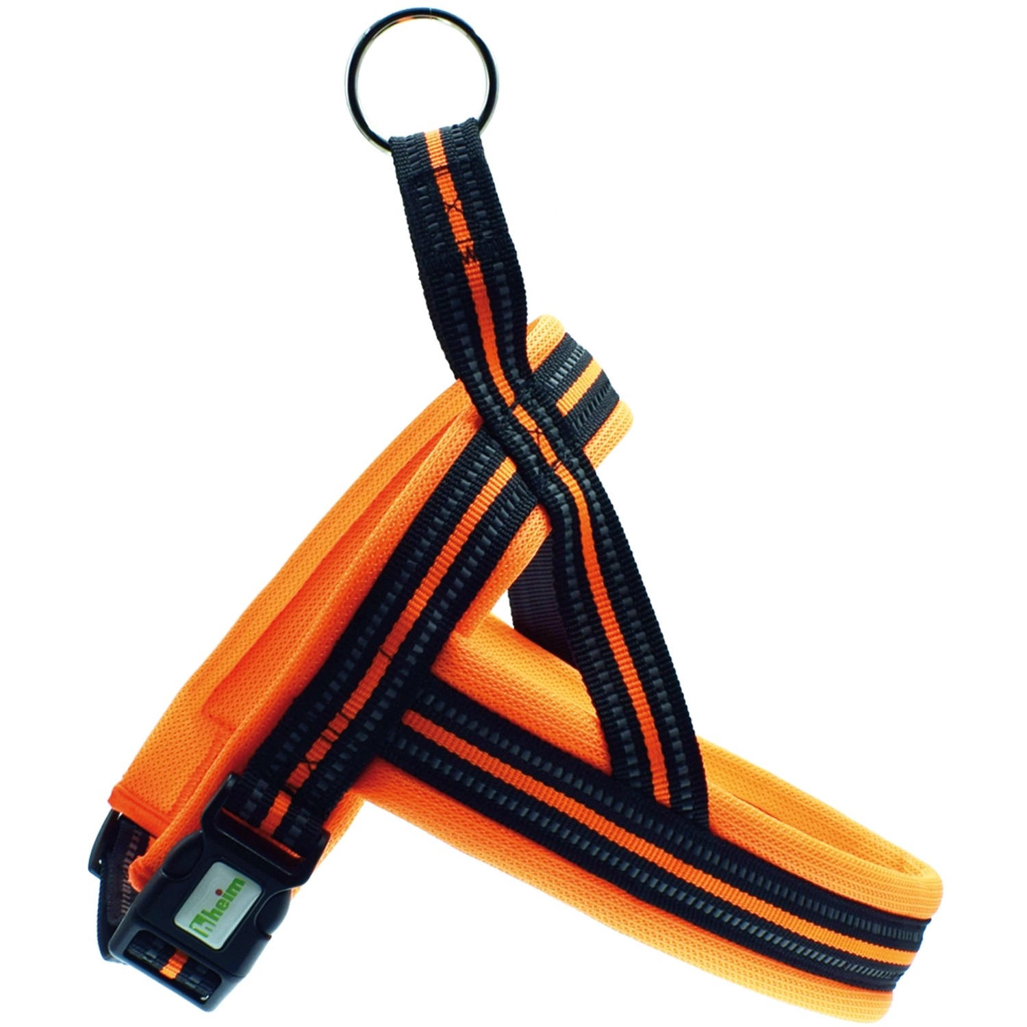 Heim Hunde-Geschirr Signal reflektierend Gr. XS Bauchumfang 42 bis 50 cm Orange