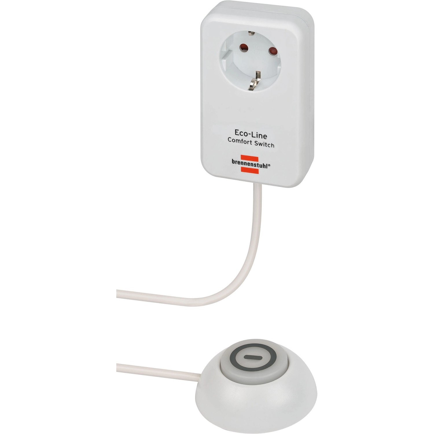 Brennenstuhl Comfort Switch Eco-Line EL CSA 1 Weiß