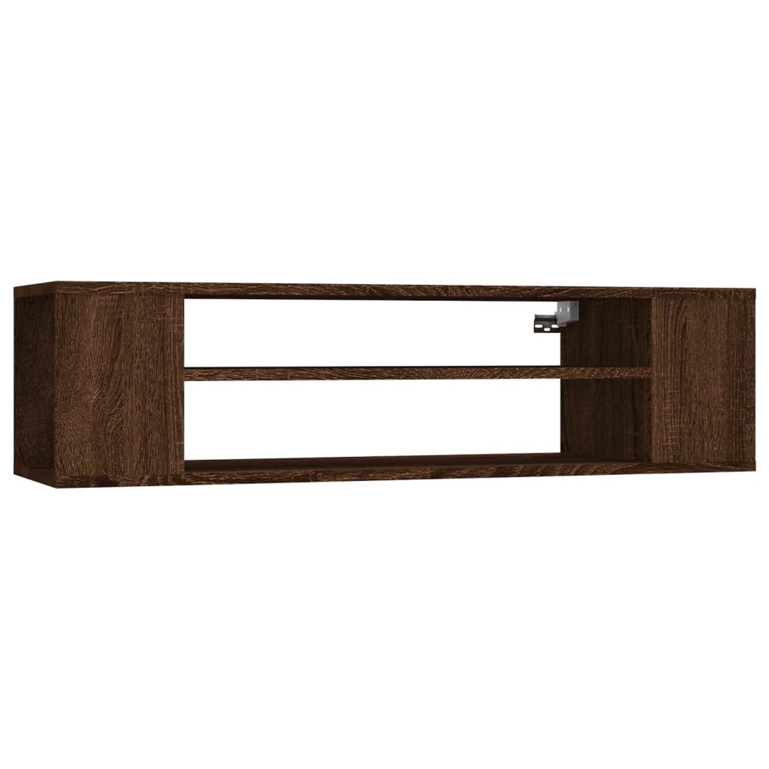 vidaXL TV-Wandschrank Braun Eichen-Optik 100x30x26,5 cm Holzwerkstoff 826362
