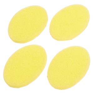 Gelbe, selbstklebende Flicken, 4 Stück, zur Reparatur von Schläuchen.