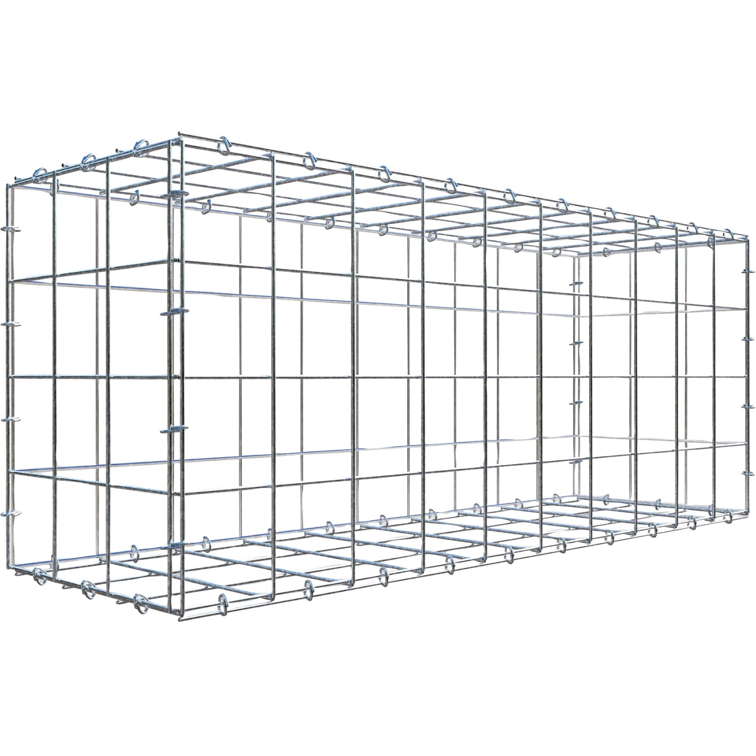 Thumbnail - Gabiona C-Ring-Gabione 40 x 100 x 30 cm Maschenw 10 x 10 cm