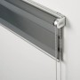 Schöner Wohnen Doppelrollo Tilda, 45x150 cm, Grau. Rollo mit transparenten und blickdichten Streifen.