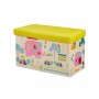 Relaxdays Sitzbox Polyester Mehrfarbig Faltbar Tiere 36 cm x 60,5 cm x 30,5 cm 2 kg