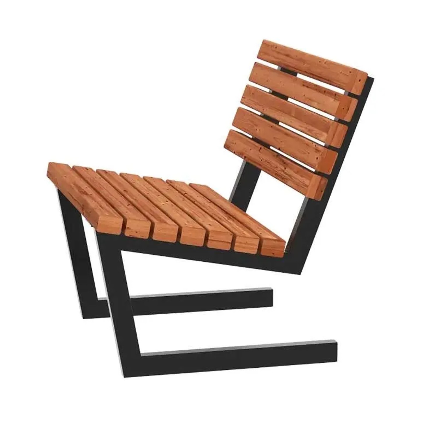 PLUS Siesta Living Sessel 75 cm ThermoWood Elegant und Langlebig